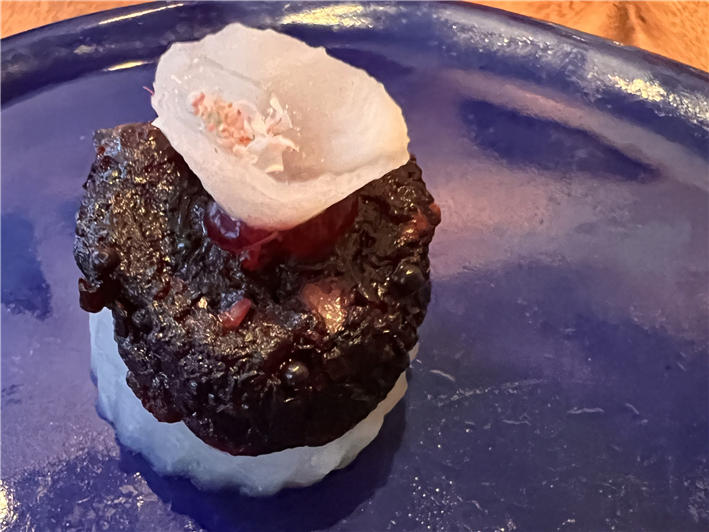 beetroot canape